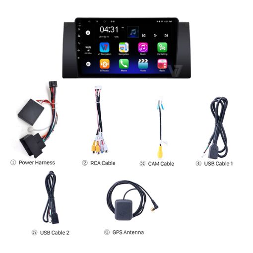 BMW E53-E39 & X5 Android Multimedia Navigation Panel LCD IPS Screen - V7 3