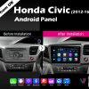 Civic Rebirth Android Multimedia Navigation Panel LCD IPS Screen - Model 2012-16 - V7 5