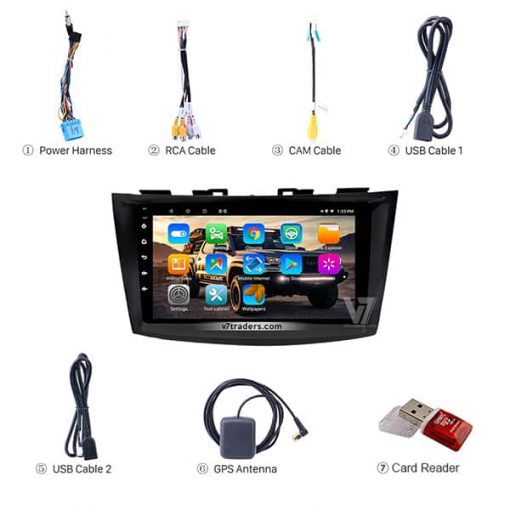 Suzuki Swift V7 Navigation Japanese Accessories