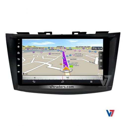 Suzuki Swift V7 Navigation Japanese Map