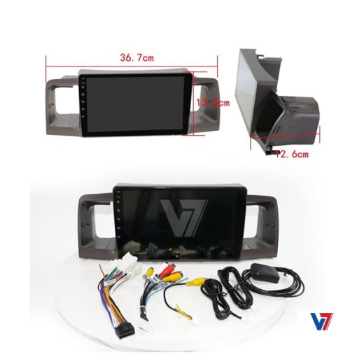 Corolla Android Multimedia Navigation Panel LCD IPS Screen - Model 2000-06 - V7 4