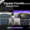 Corolla Android Multimedia Navigation Panel LCD IPS Screen - Model 2000-06 - V7 13