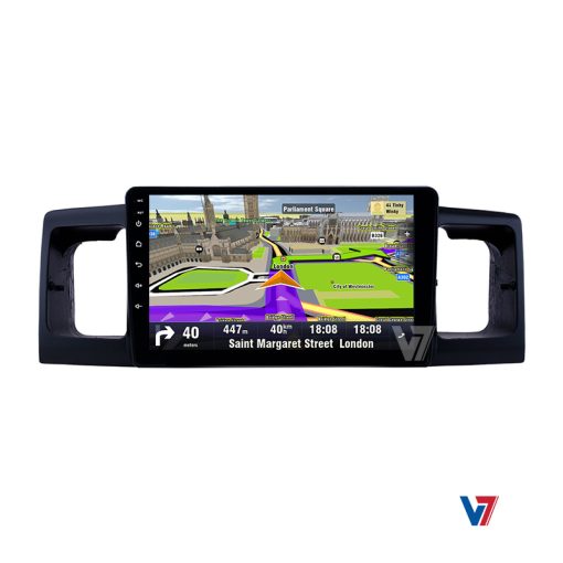 Corolla Android Multimedia Navigation Panel LCD IPS Screen - Model 2000-06 - V7 10