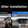 Corolla X and Fielder Android Multimedia Navigation Panel LCD IPS Screen - V7 8