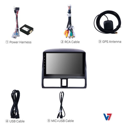 Honda CRV Android Multimedia Navigation Panel LCD IPS Screen - Model 2001-06 - V7 2