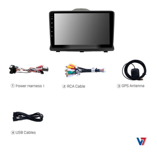 Opel Antara Android Multimedia Navigation Panel LCD IPS Screen - Model 2008-13 - V7 3