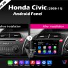 Honda Civic Android Multimedia Navigation Panel LCD IPS Screen - Model 2005-11 - V7 11